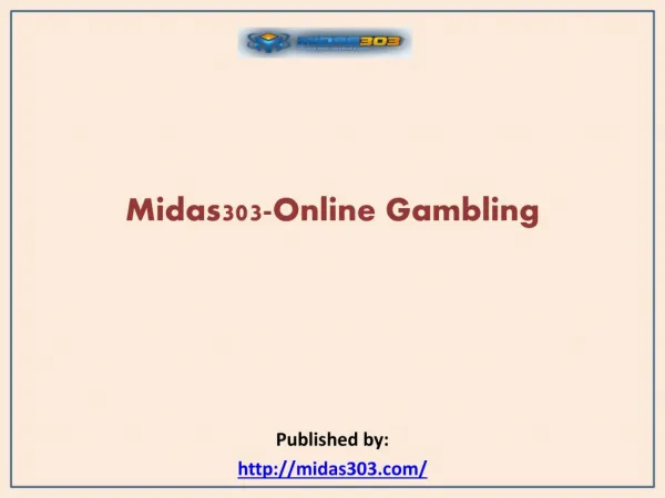 Midas303-Online Gambling