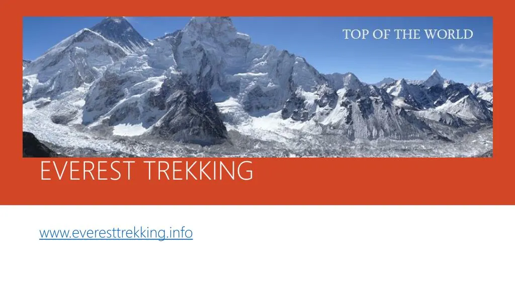 everest trekking