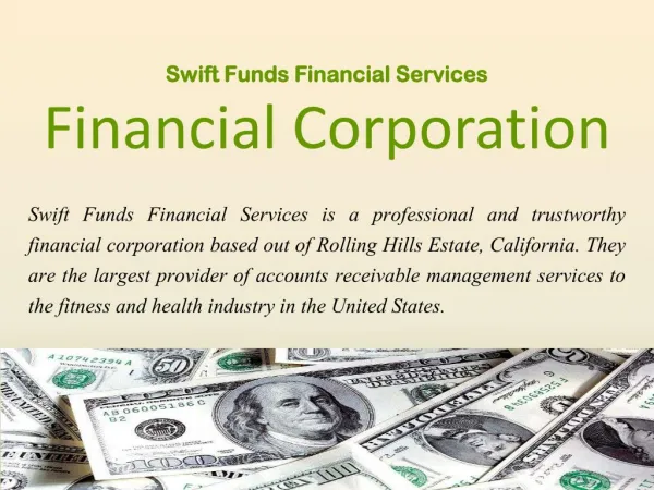 Swift Funds Financial Services _Financial Corporation