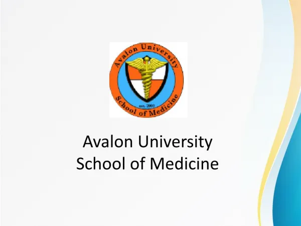 Avalon University School of Medicine | A Caribbean Medical School