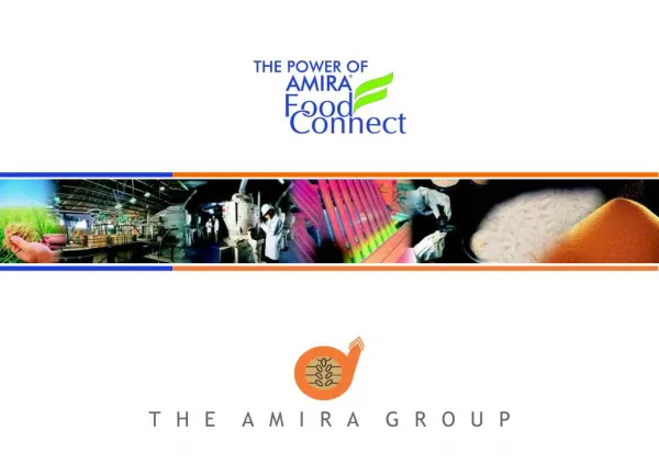 Amira Foods Coroporate Booklet