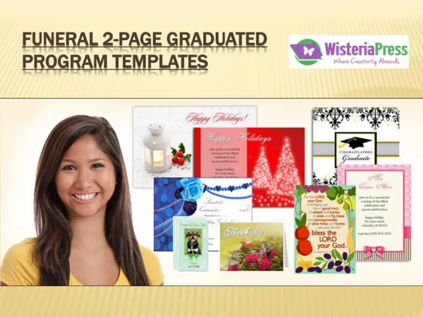 Funeral 2-Page Graduated Templates-FuneralProgramSite