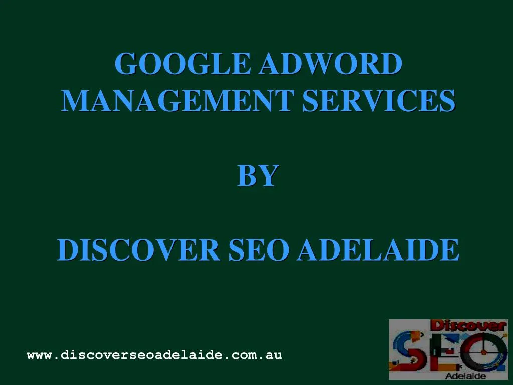 google adword management services by discover seo adelaide