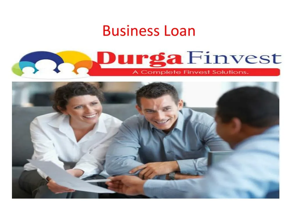 business loan