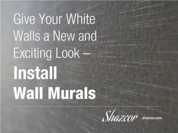 Personalise Your Space with Custom Wall Murals