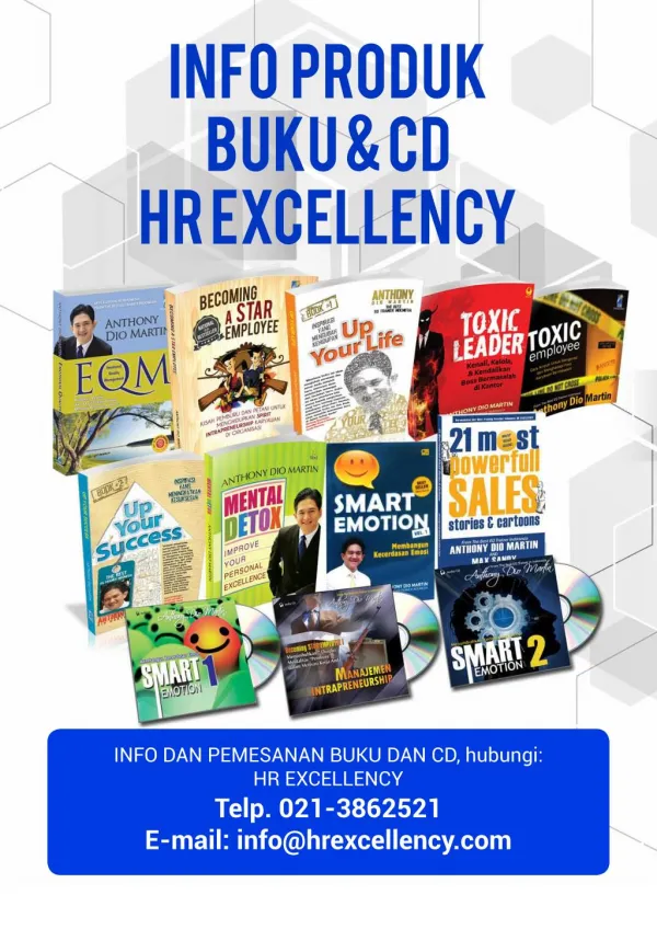 resensi buku dan cd produk HRE