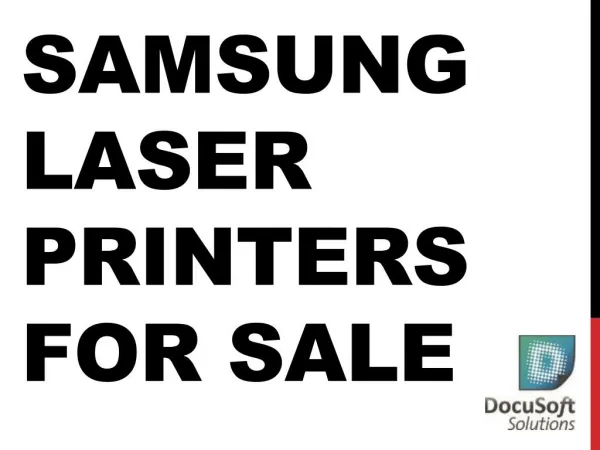 Samsung laser printers For Sale
