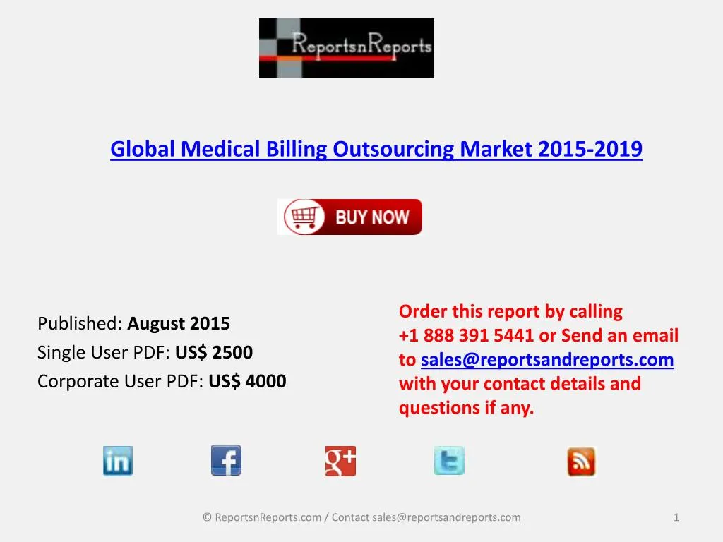 global medical billing outsourcing market 2015 2019