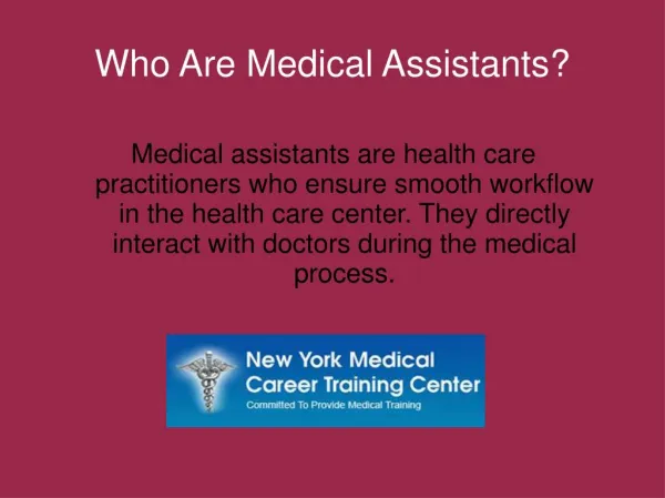 What Duties Do Medical Assistant Have To Carry Out?
