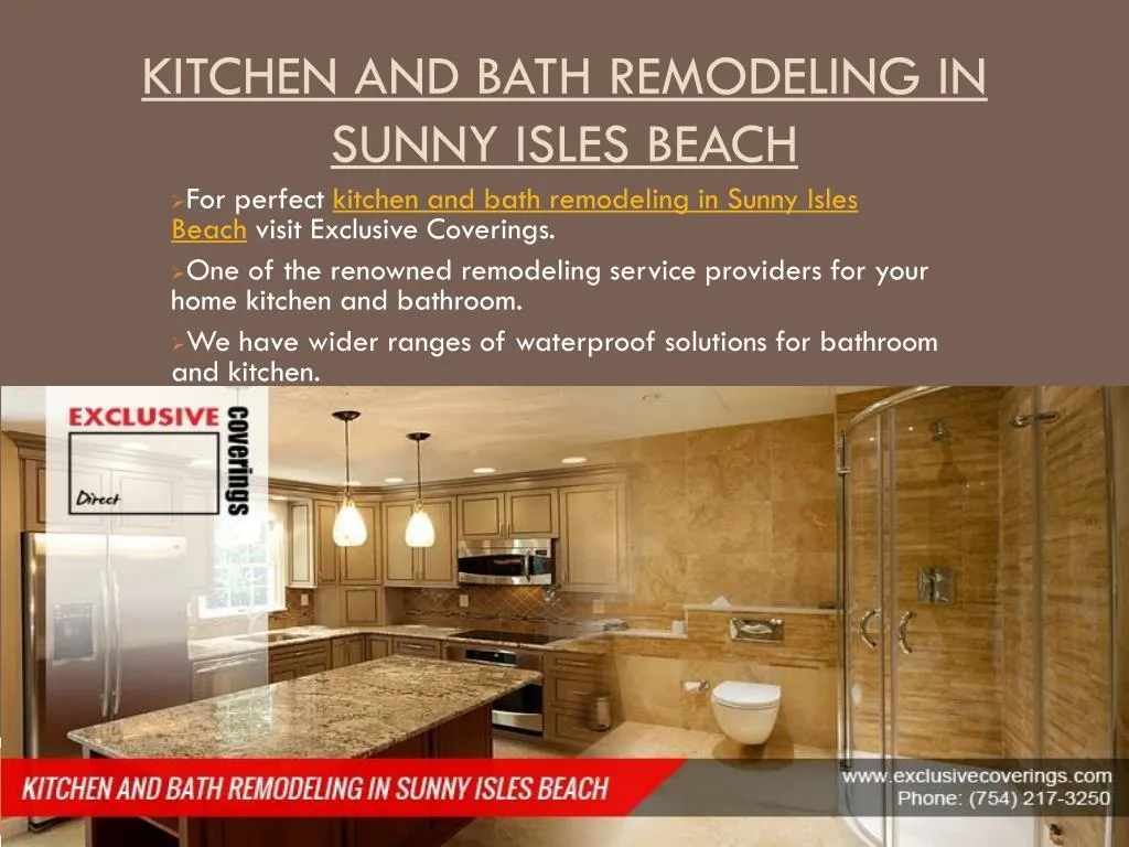 kitchen and bath remodeling in sunny isles beach