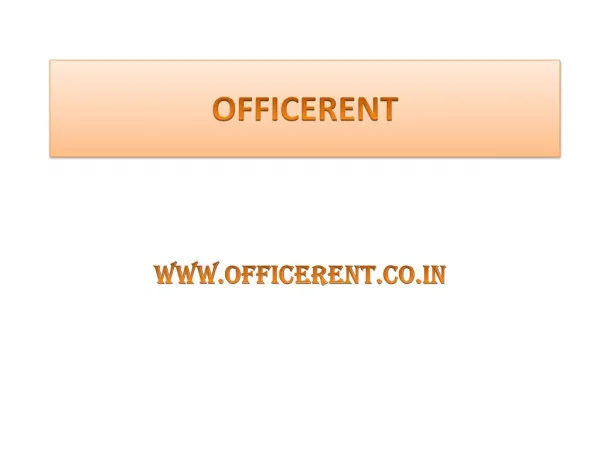 Office space for rent in Noida sector 10