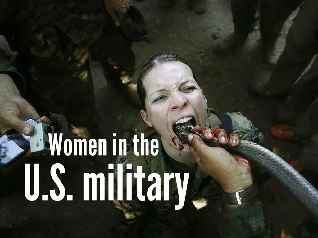 women in the u s military