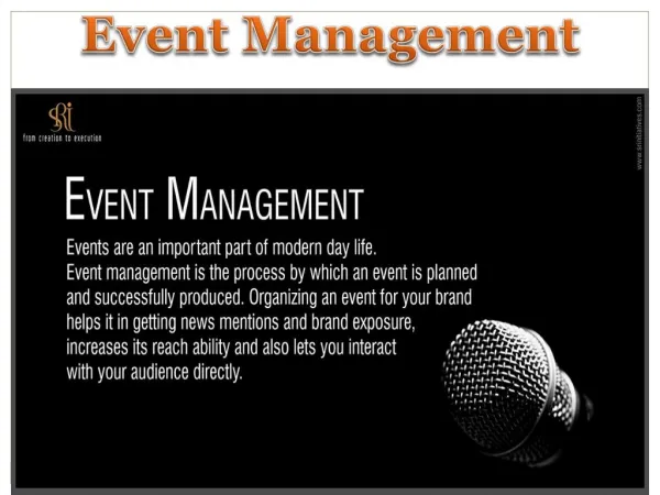 Event Management