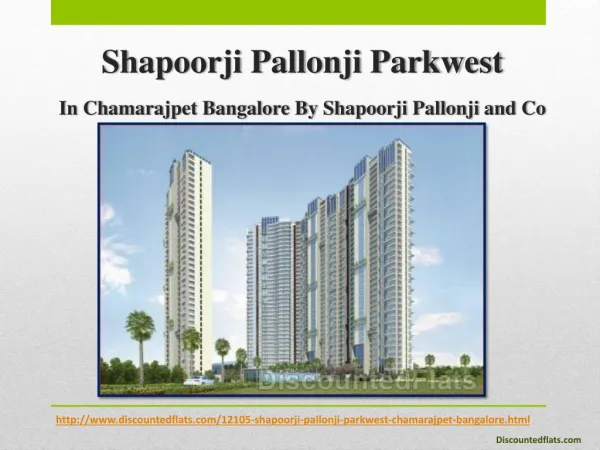 Shapoorji Pallonji Parkwest at Bangalore - 2 BHK Flats