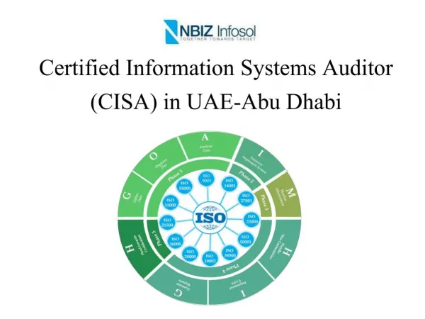 Certified Information Systems Auditor (CISA) in UAE-Abu Dhabi