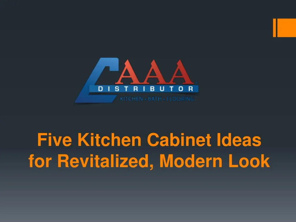 five kitchen cabinet ideas for revitalized modern look