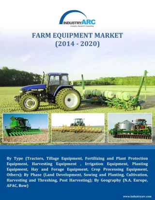 Farm Equipment Market - slide 1