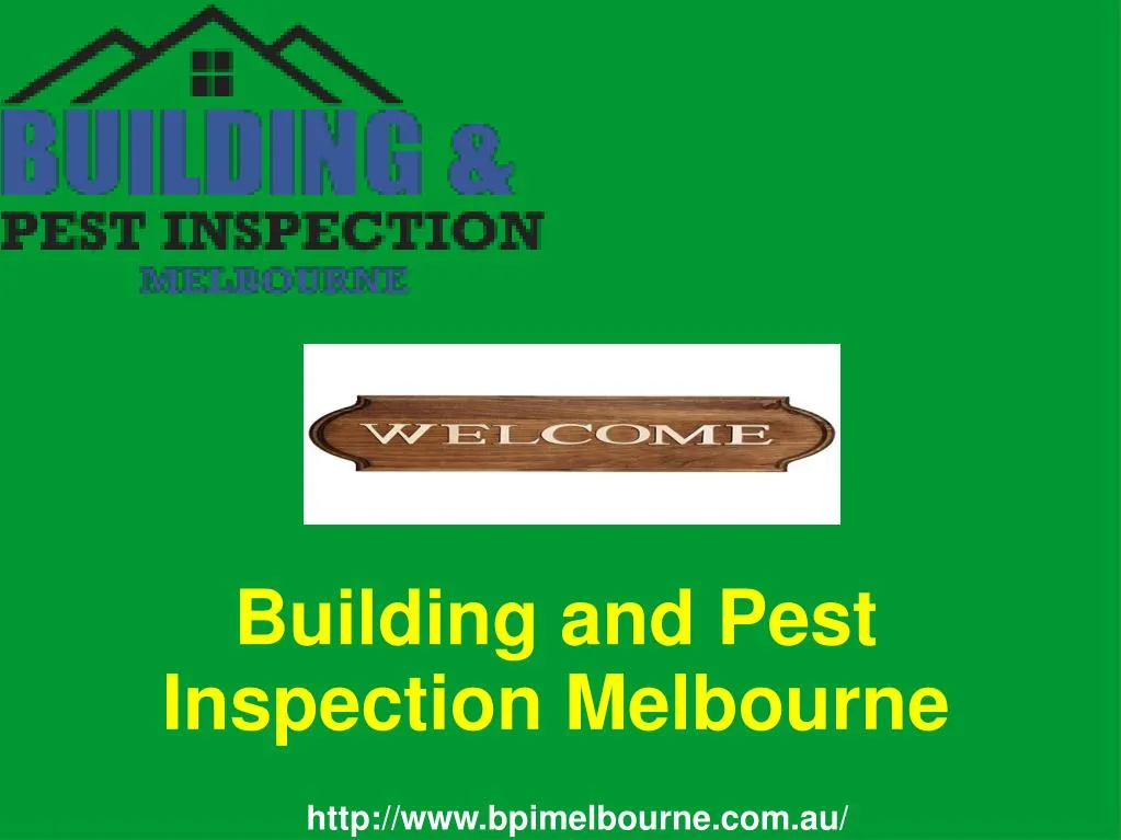 building and pest inspection melbourne