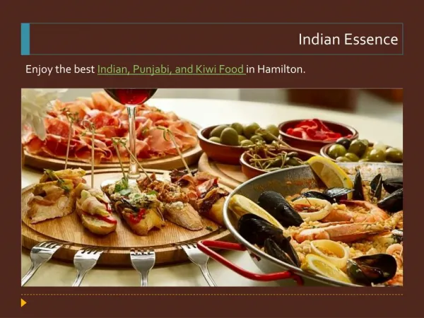 Food Delivery Hamilton - Indian Essence