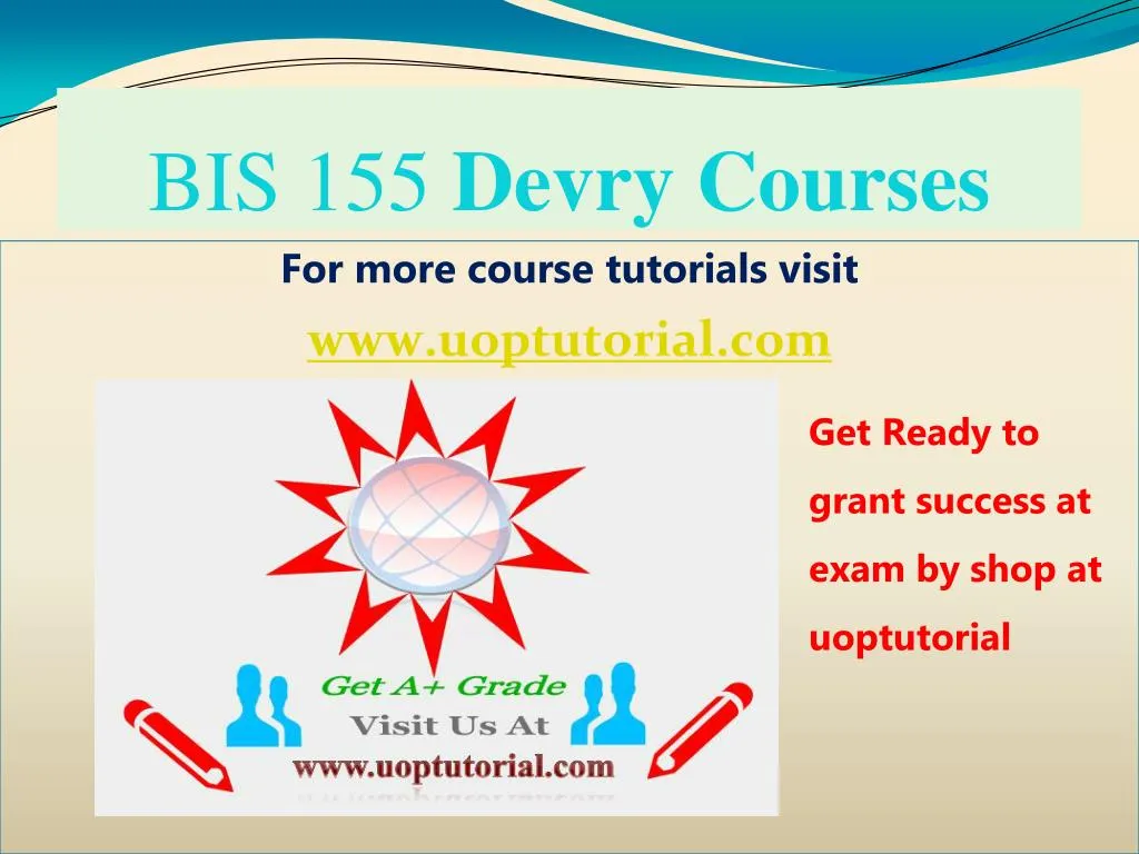 bis 155 devry courses