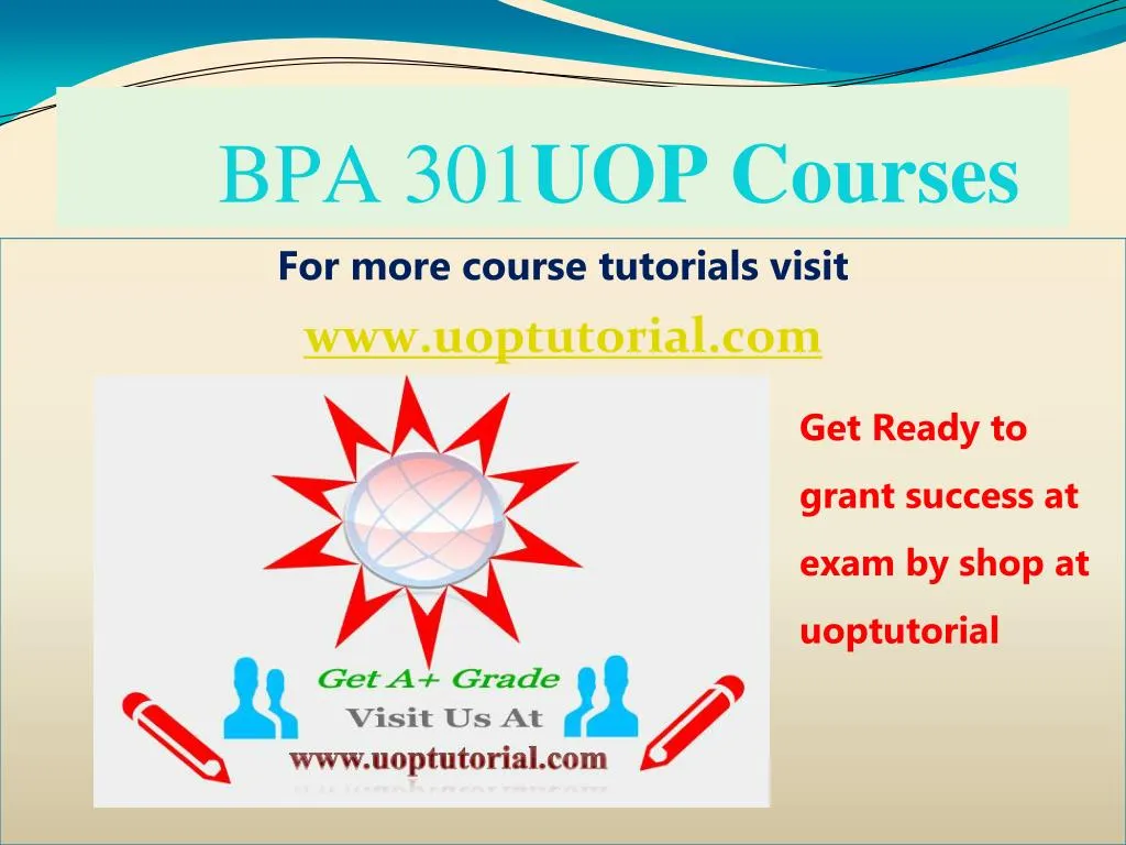 bpa 301 uop courses