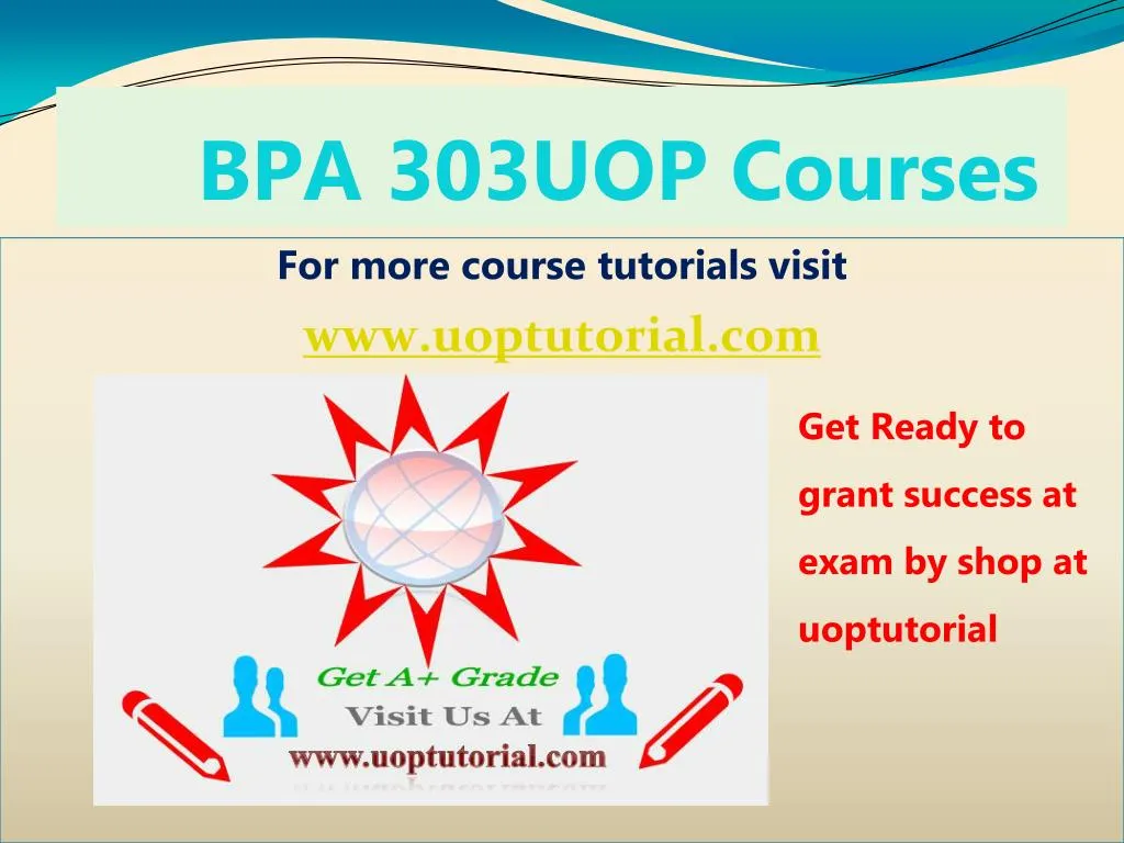 bpa 303uop courses