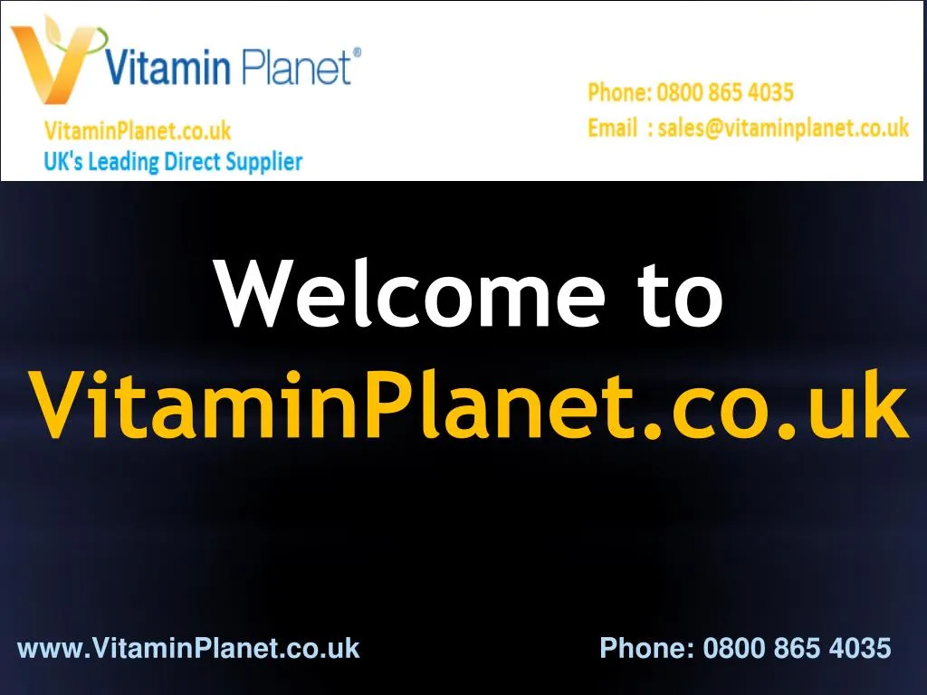 welcome to vitaminplanet co uk