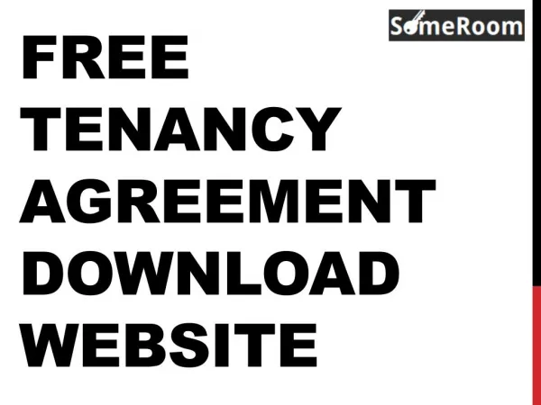 Free Tenancy Agreement Download