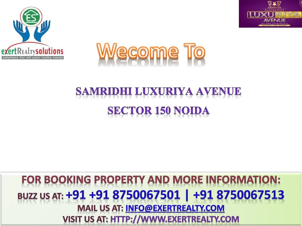 samridhi luxuriya avenue sector 150 noida