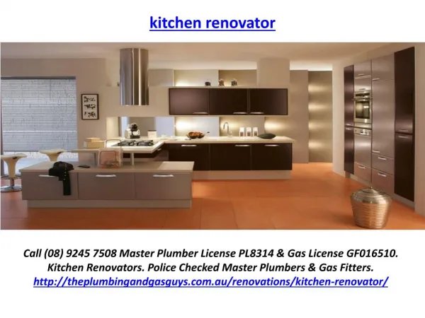 Kitchen Renovator