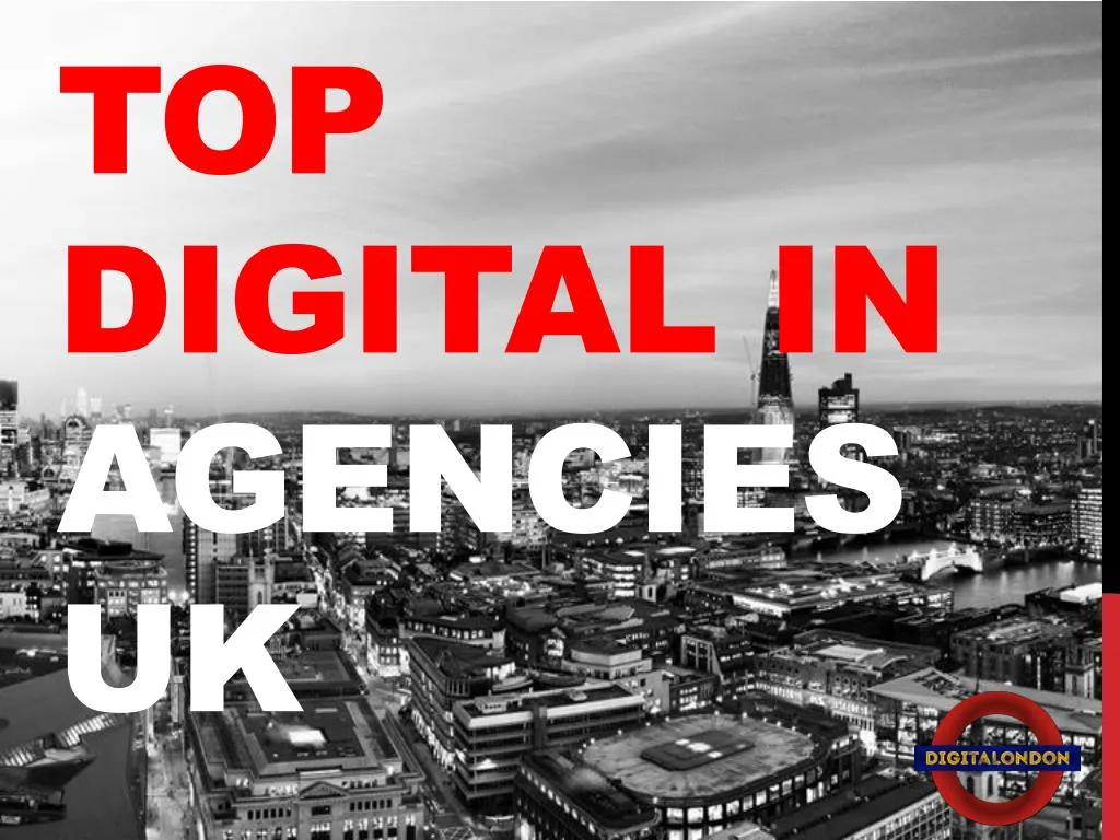 top digital in agencies uk