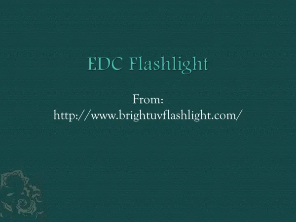 EDC Flashlight, Keychain Flashlight