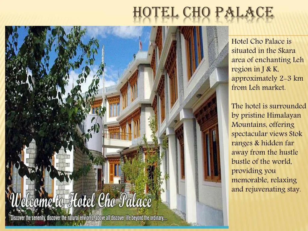 hotel cho palace