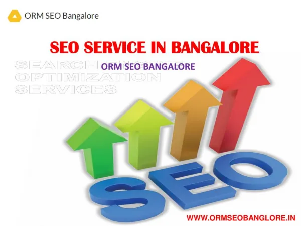 Seo Service in Bangalore