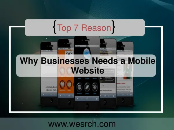 Reason Why Businesses Needs a Mobile Website