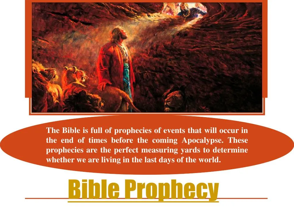 bible prophecy