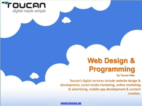 Web design & Programming By Toucan Web