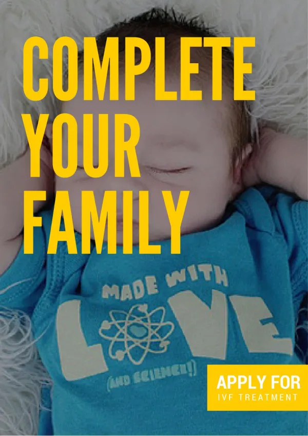 Complete Your Family With IVF