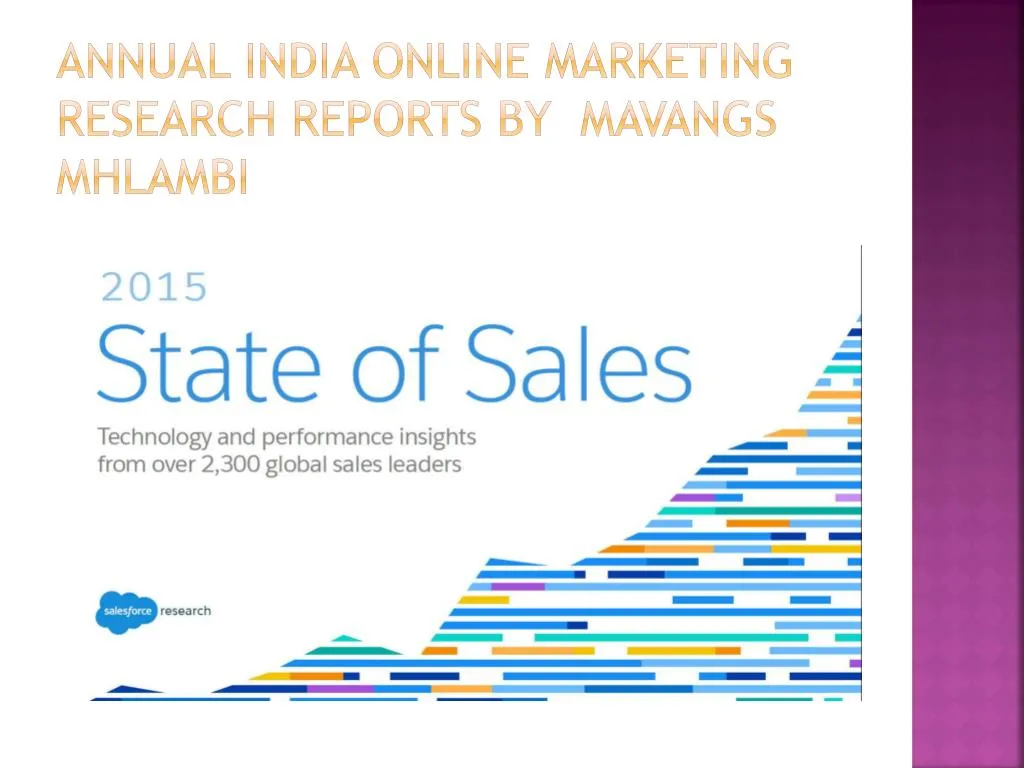 annual india online marketing research reports by mavangs mhlambi