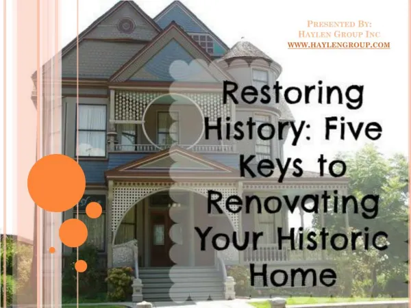 5 Pitfalls to Avoid When Renovating a Historic Home