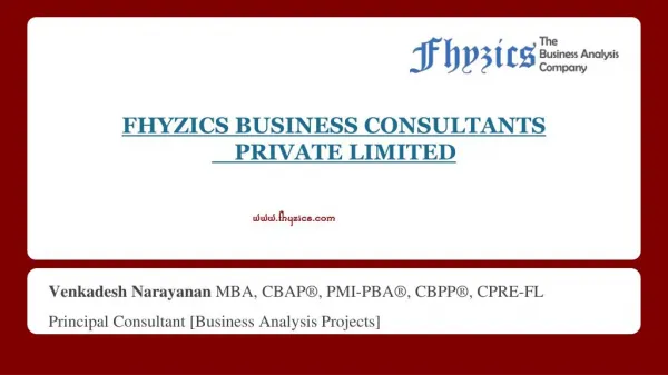 Business Analysis| Business Plan