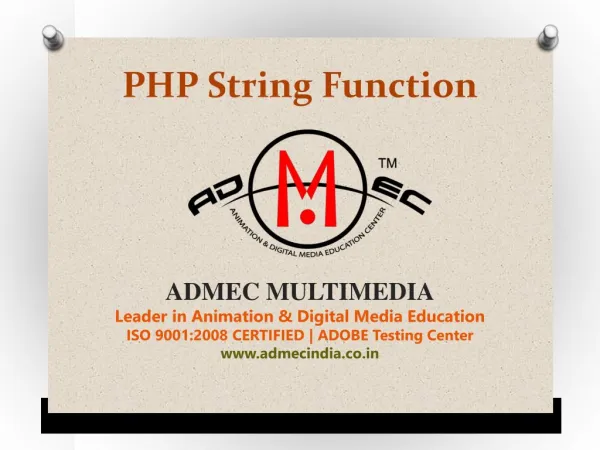 PHP String Function
