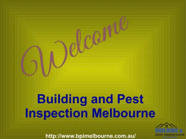 Pest And Building Inspections Melbourne
