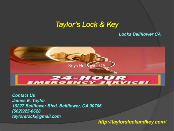 Locksmith Bellflower CA