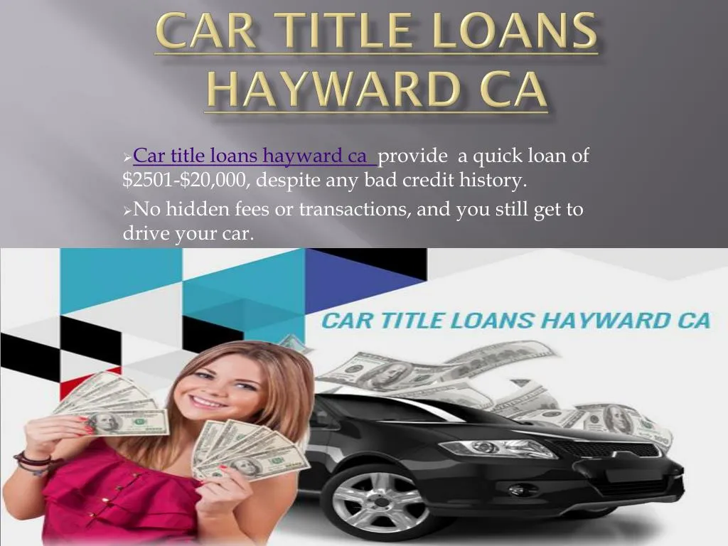 car title loans hayward ca