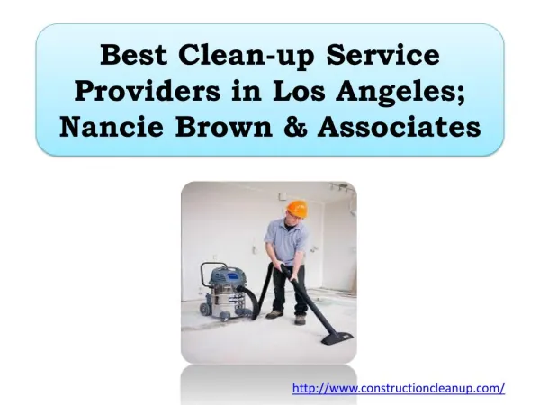 Best Clean-up Service Providers in Los Angeles; Nancie Brown & Associates