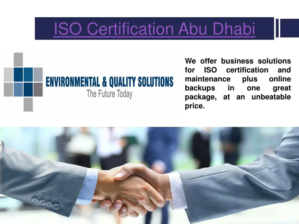 iso certification abu dhabi