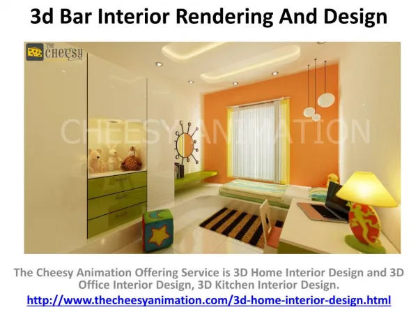 3D Home Interior Rendering And Design