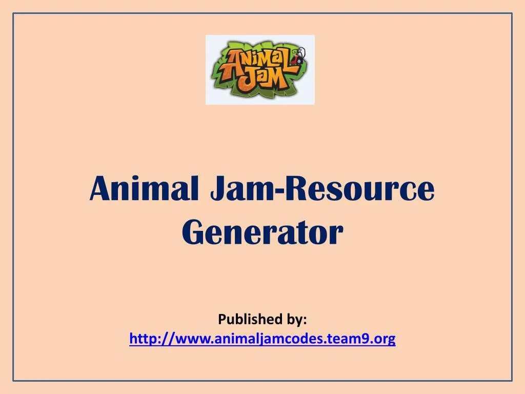animal jam resource generator