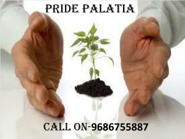 Pride Palatia - Pre Launch Project By Pride Group